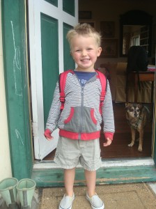 First day of school.