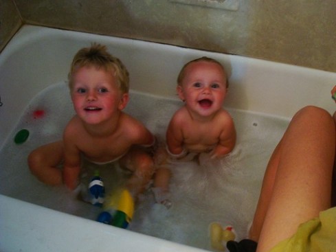 If he peed in the pool, what, oh what, are they bathing in?!?